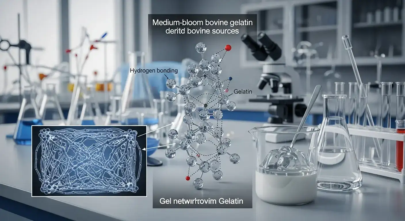 Medium-Bloom Bovine Gelatin Formula Design for Transparent Fruit Jelly and Pudding Products