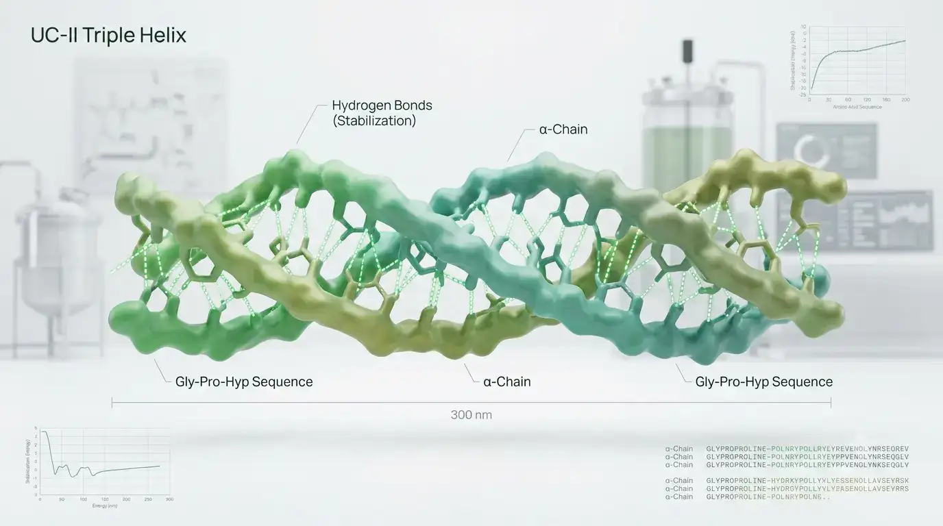 Solution Uniformity and Molecular Dispersion Balance Mechanism of Undenatured Collagen Type II